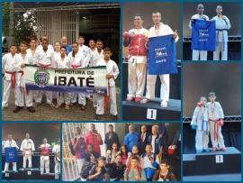 Karatecas ibateenses conquistam 12 medalhas em torneio na capital